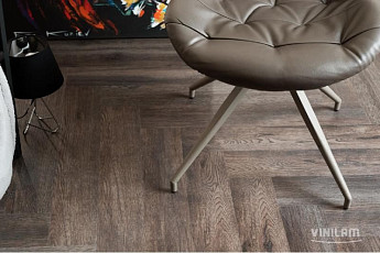 Кварцвиниловые полы Vinilam Parquet Herringbone 6,5 мм IS11211 Паркет Донателло фото 1 | FLOORDEALER